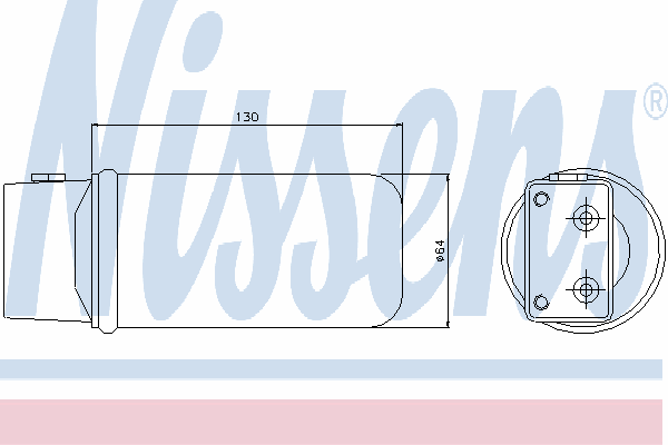 Осушитель кондиционера NISSENS 95043