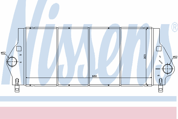 Интеркулер NISSENS 96799