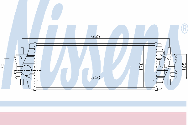 Интеркулер NISSENS 96762
