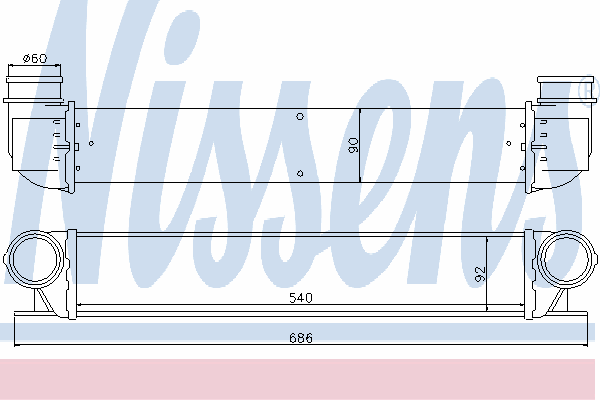 Интеркулер NISSENS 96726