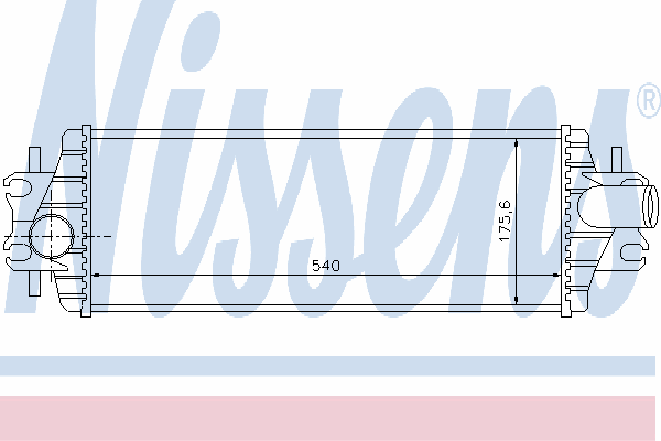 Интеркулер NISSENS 96775