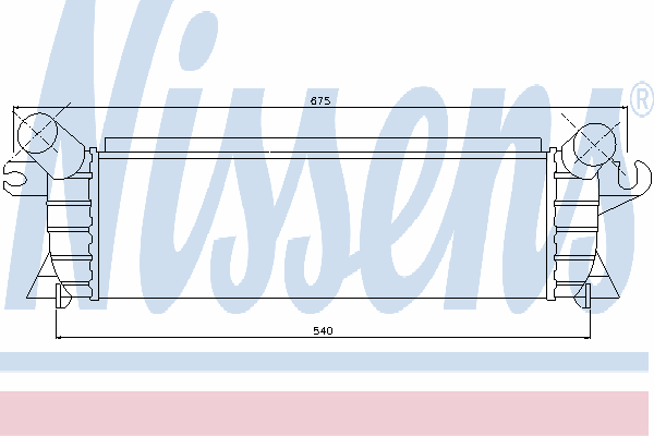 Интеркулер NISSENS 96648