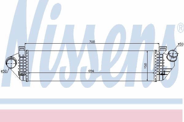 Интеркулер NISSENS 96721