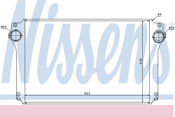 Интеркулер NISSENS 96614
