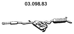 Глушитель EBERSPACHER 03.098.83