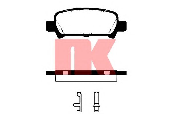 Тормозные колодки NK 224411