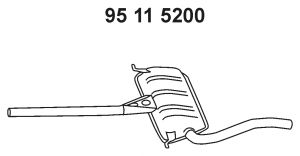 Резонатор EBERSPACHER 95 11 5200