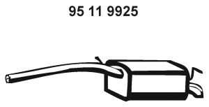 Глушник EBERSPÄCHER 95 11 9925