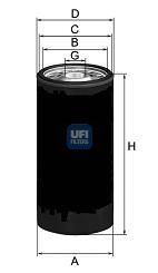Масляний фільтр UFI 23.144.02