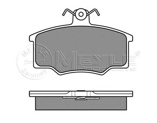 Тормозные колодки MEYLE 025 205 7419