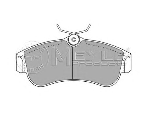 Тормозные колодки MEYLE 025 215 4617