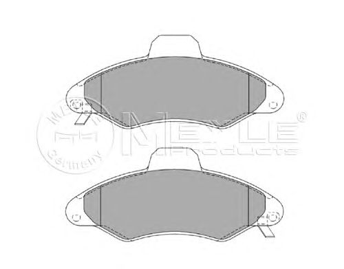 Тормозные колодки MEYLE 025 233 0018/W