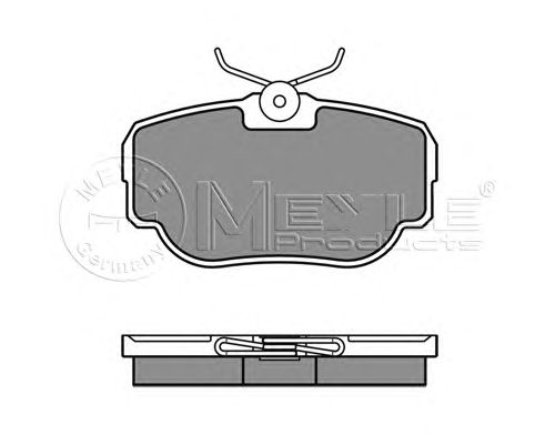 Тормозные колодки MEYLE 025 234 5816