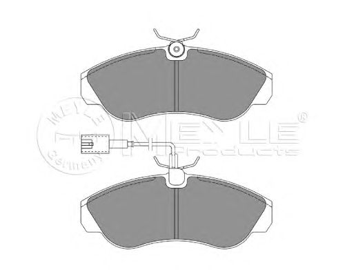 Тормозные колодки MEYLE 025 236 0319/W