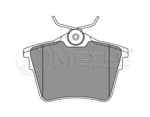 Тормозные колодки MEYLE 025 241 3517