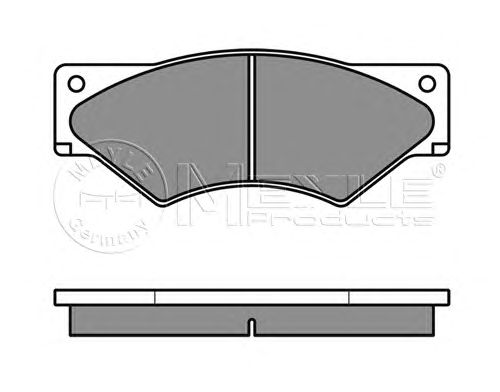 Тормозные колодки MEYLE 025 291 0720/W