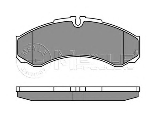 Тормозные колодки MEYLE 025 291 2117
