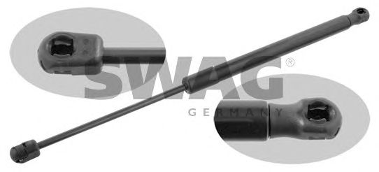 Газовый упор крышки багажника SWAG 30 93 1652