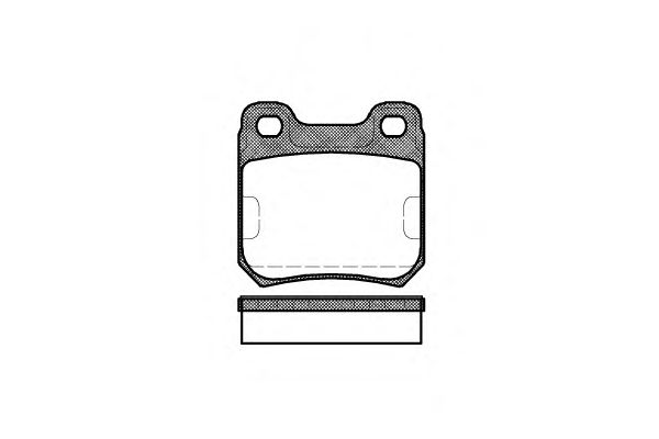 Тормозные колодки REMSA 0239.10