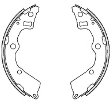 Тормозные колодки REMSA 4225.00