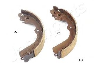 Тормозные колодки JAPANPARTS GF-116AF