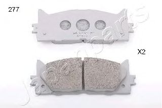 Тормозные колодки JAPANPARTS PA-277AF