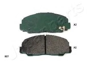 Тормозные колодки JAPANPARTS PA-607AF