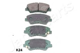 Тормозные колодки JAPANPARTS PA-K24AF