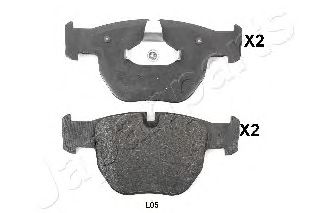 Тормозные колодки JAPANPARTS PA-L05AF