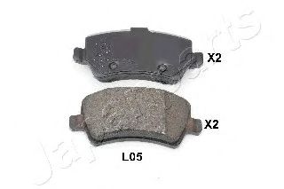 Гальмівні колодки JAPANPARTS PP-L05AF