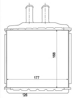 Радіатор опалення NRF 54270