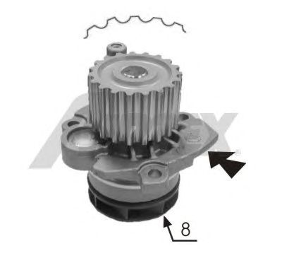 Помпа AIRTEX 1669