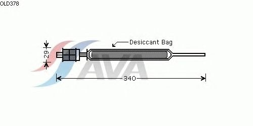 Осушитель кондиционера AVA QUALITY COOLING OLD378