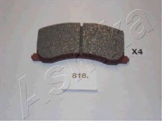 Тормозные колодки ASHIKA 50-08-816