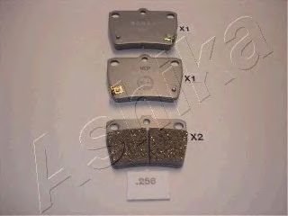 Тормозные колодки ASHIKA 51-02-256