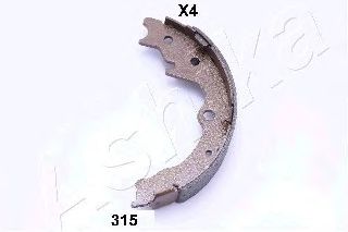 Тормозные колодки ручника ASHIKA 55-03-315
