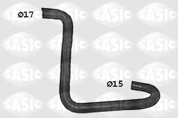 Шланг радиатора SASIC SWH0386