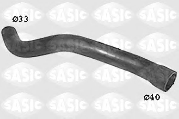 Шланг радиатора SASIC SWH6738