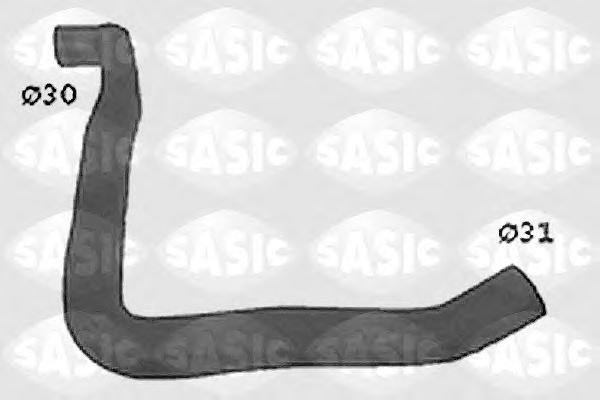 Шланг радиатора SASIC SWH4312