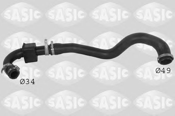 Шланг радиатора SASIC 3334010