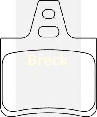 Тормозные колодки BRECK 20162 00 704 00