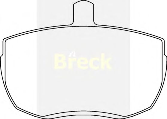 Тормозные колодки BRECK 20359 00 701 00