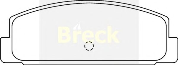 Тормозные колодки BRECK 24045 00 704 00