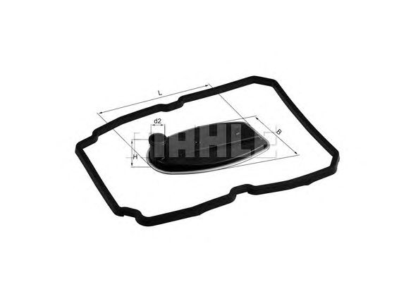 Фильтр АКПП MAHLE ORIGINAL HX 81D