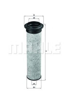 Фильтр добавочного воздуха MAHLE ORIGINAL LXS 41/1