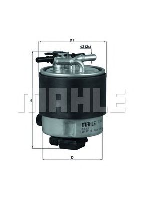 Топливный фильтр MAHLE KL 440/19