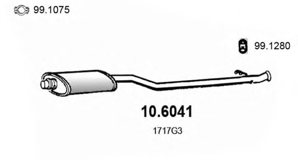 Резонатор ASSO 10.6041