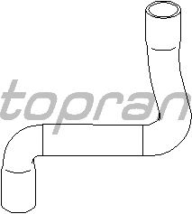 Шланг радиатора TOPRAN 110 492