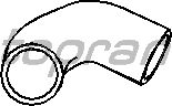 Шланг радиатора TOPRAN 500 457