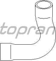 Шланг радиатора TOPRAN 501 570